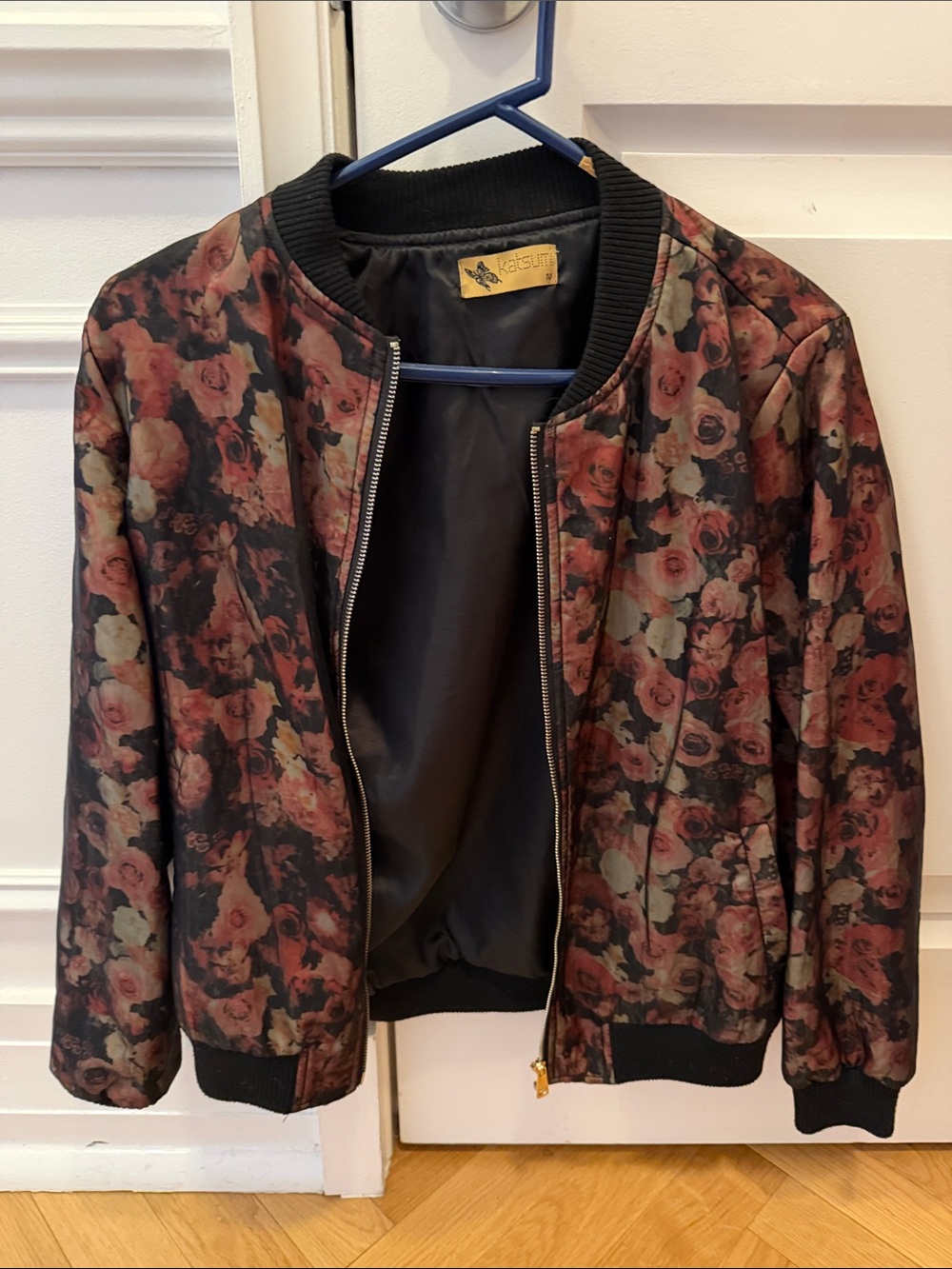 Floral Bomber Jacket - Rose Multi